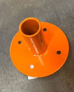 Flange - spray tube 1/2" painted